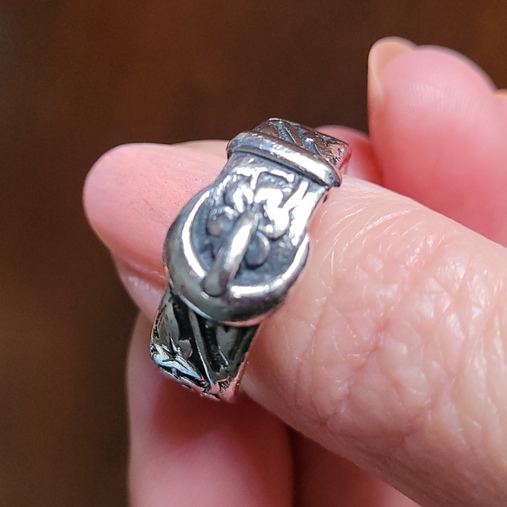 James Avery Buckle Ring